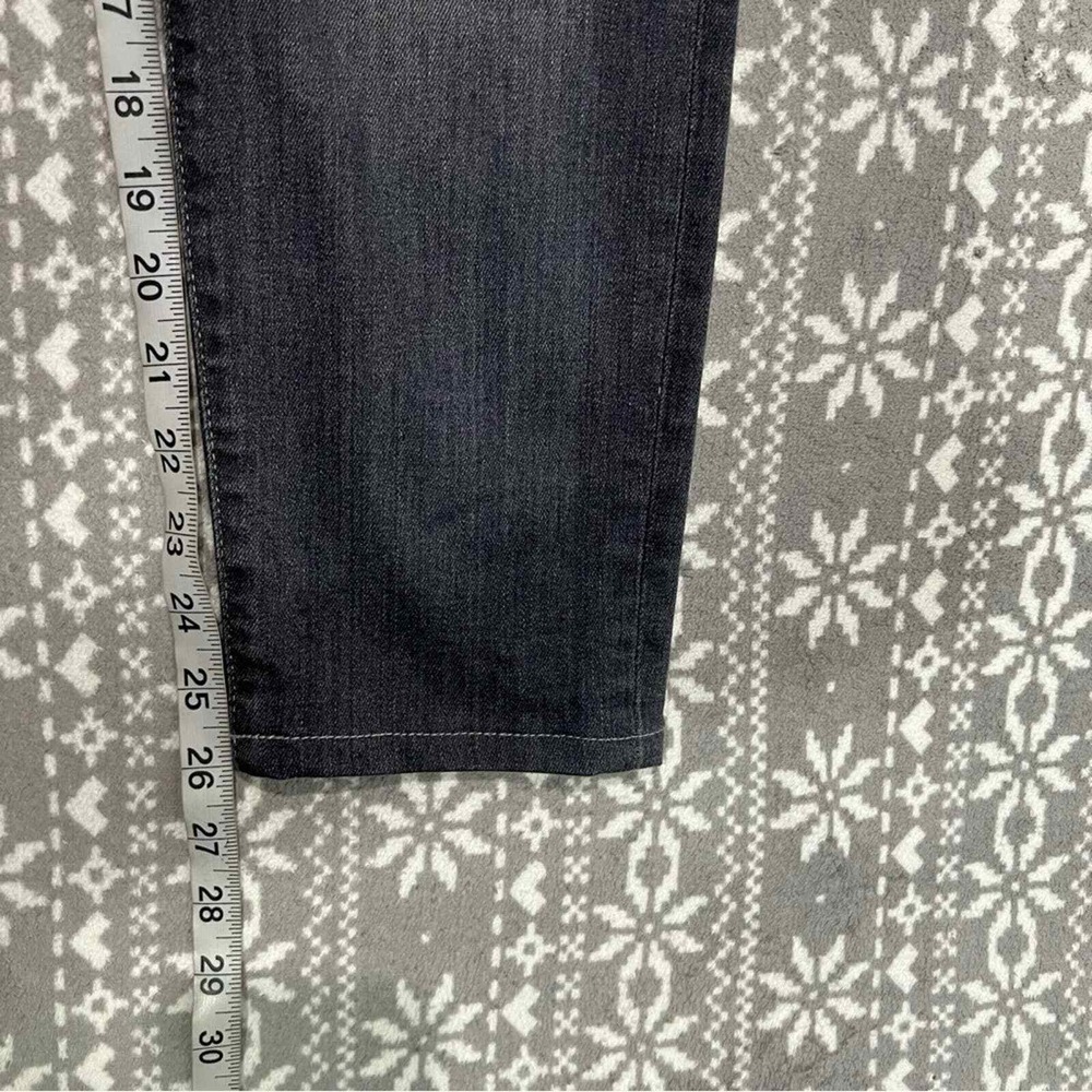 Anthropologie Closed Baker Long Gray Skinny Jeans Made In Italy Size 24 - Picture 9 of 10